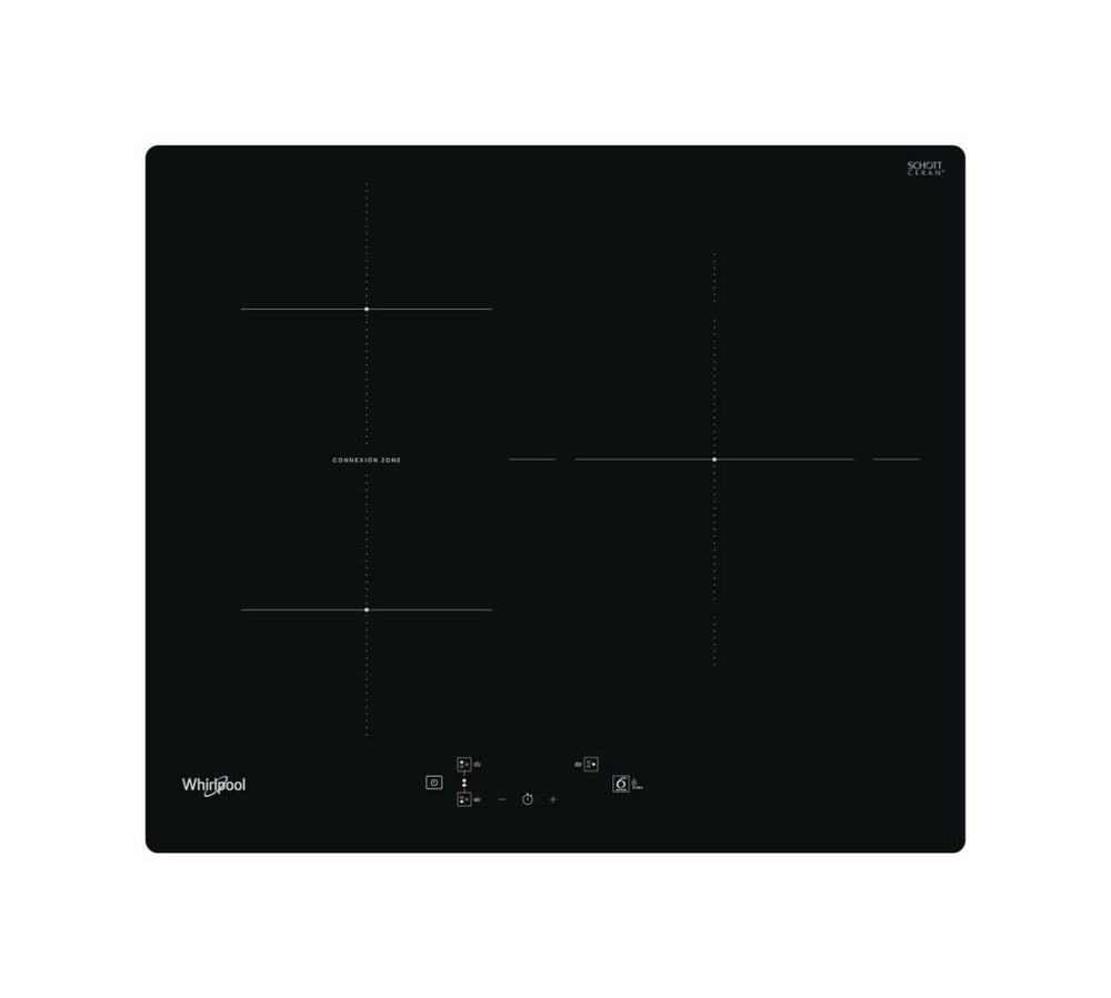 Whirlpool WB Q4860 NE Piano cottura a induzione cm 59 - vetroceramica nero