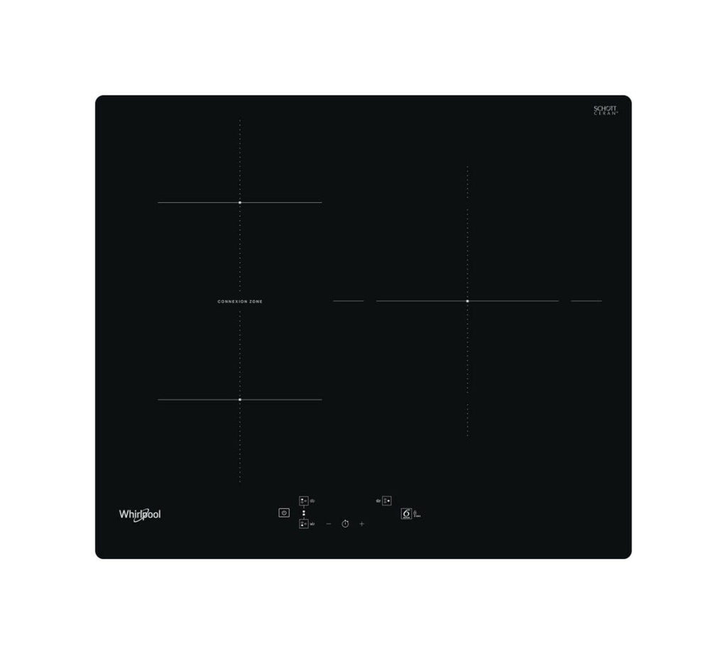 Whirlpool WB Q4860 NE Piano cottura a induzione cm 59 - vetroceramica nero
