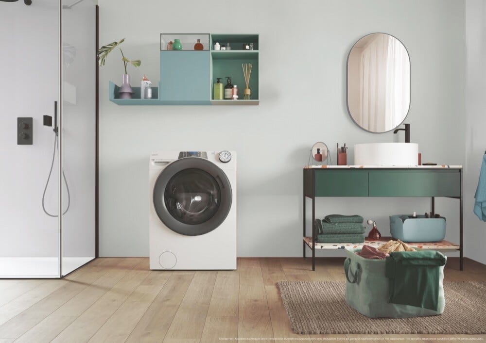 Candy RP 496BWMR9/1-S Rapidò PRO Lavatrice cm. 60 - capacità 9 kg - bianco