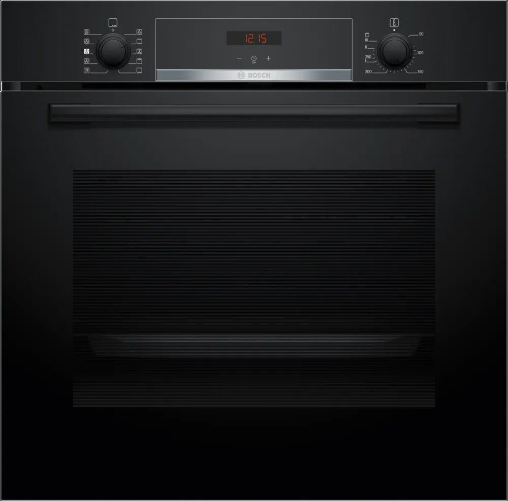 Bosch HQA534BB3 Serie 4 Forno combinato vapore cm 59 - nero