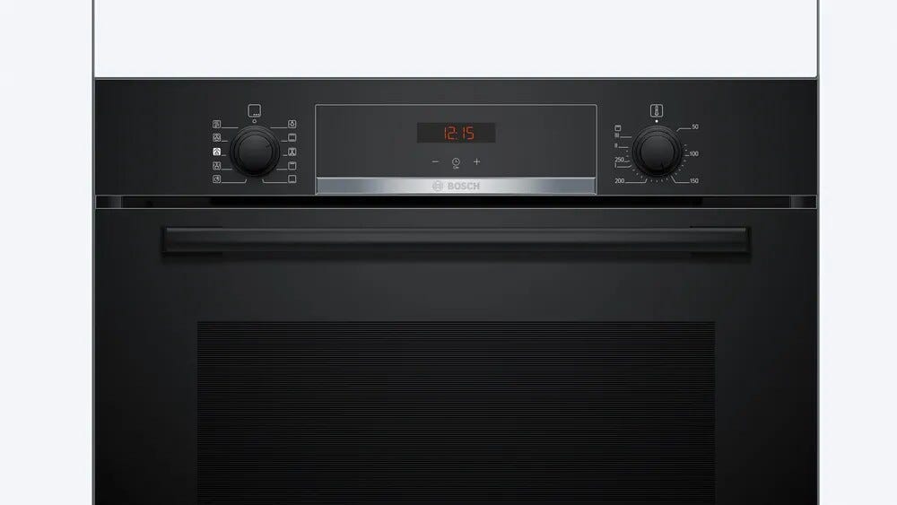 Bosch HQA534BB3 Serie 4 Forno combinato vapore cm 59 - nero