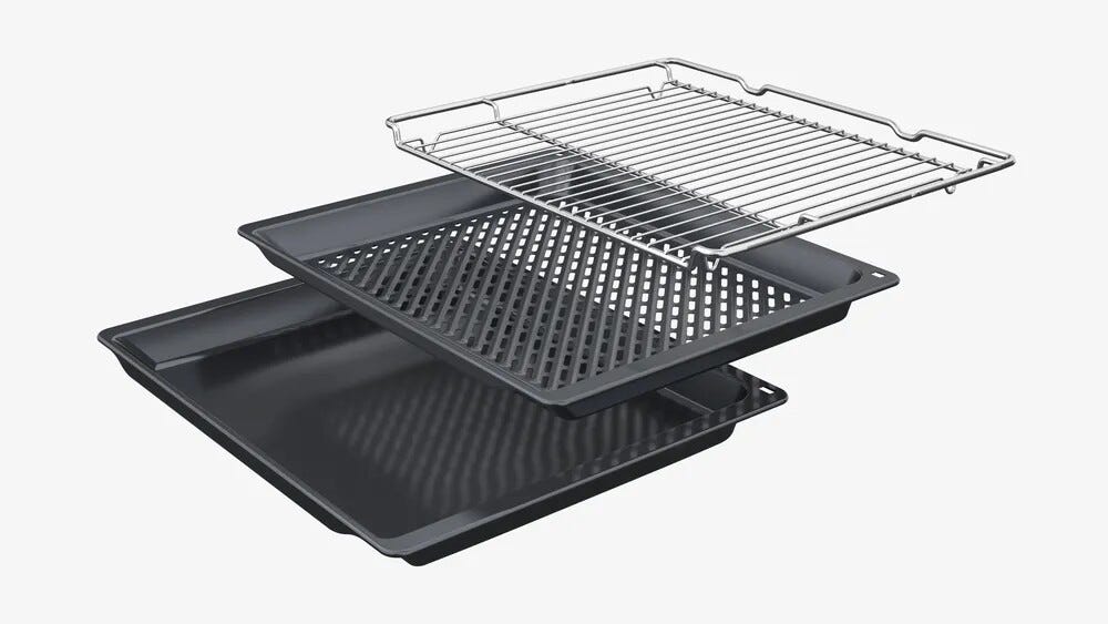 Bosch HRG532BS3 Serie 4 Forno combinato a vapore cm 59 - inox