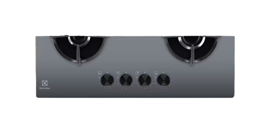 Electrolux EGG64272M Serie 600 Gas on Glass Piano cottura a gas cm. 59 - vetro grigio