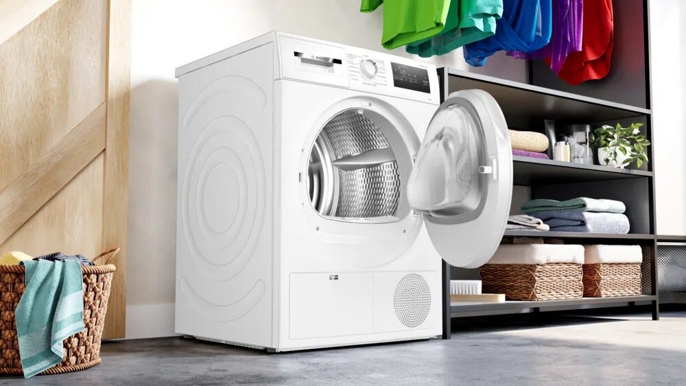 Bosch WTH83208II Serie 4 Asciugatrice cm. 60 - capacità 8 kg - bianco