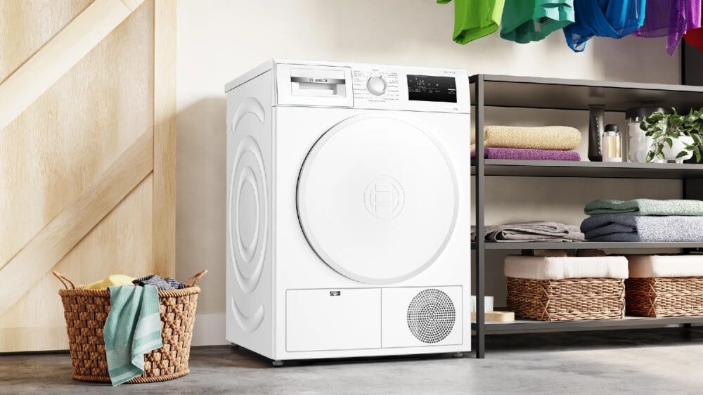Bosch WTH83208II Serie 4 Asciugatrice cm. 60 - capacità 8 kg - bianco