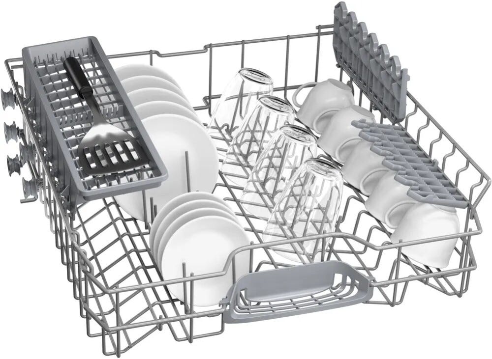 Bosch SMI2ITS09E Serie 2 Lavastoviglie integrata parziale cm. 60 - 13 coperti - frontalino inox