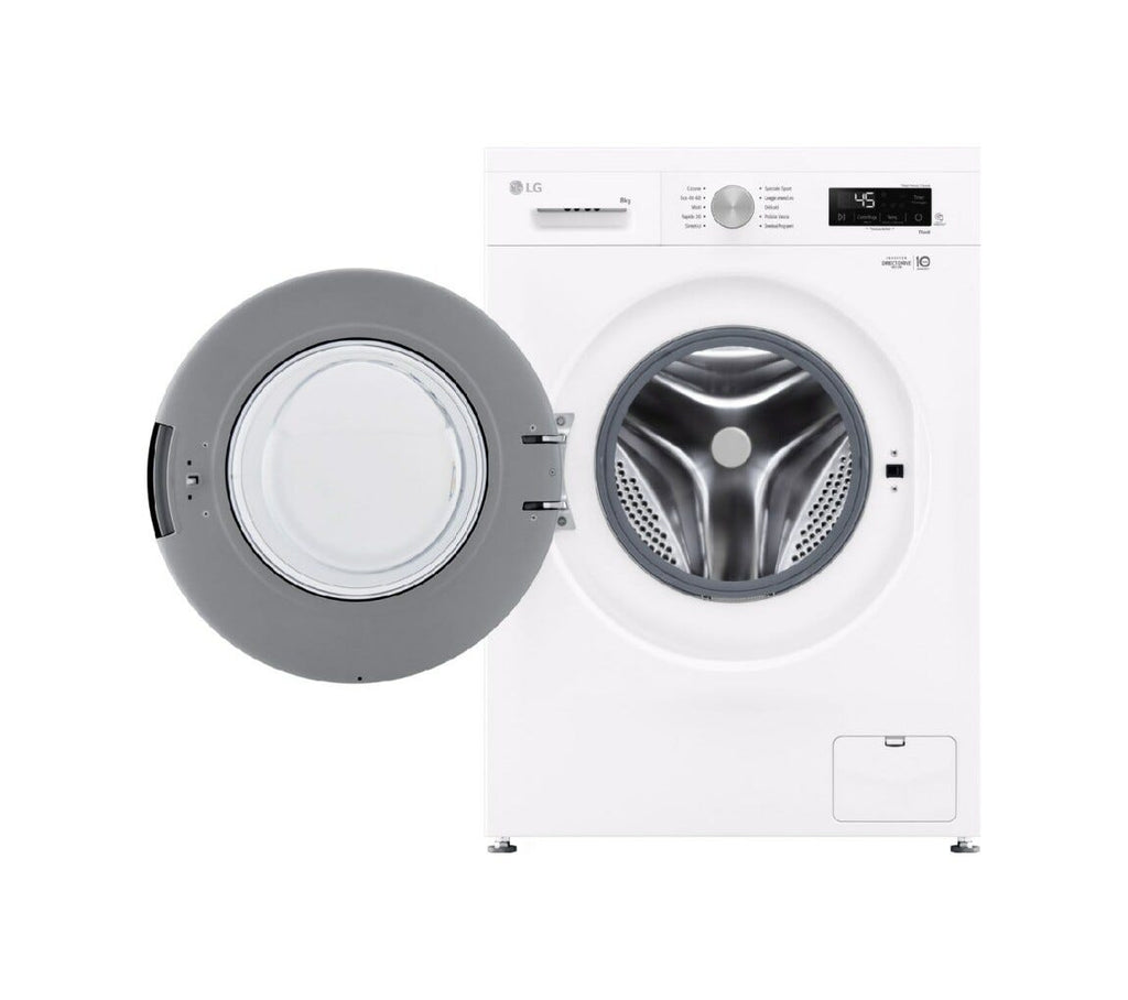 LG F4NX1008NWK Lavatrice cm. 60 - capacità 8 kg - bianco