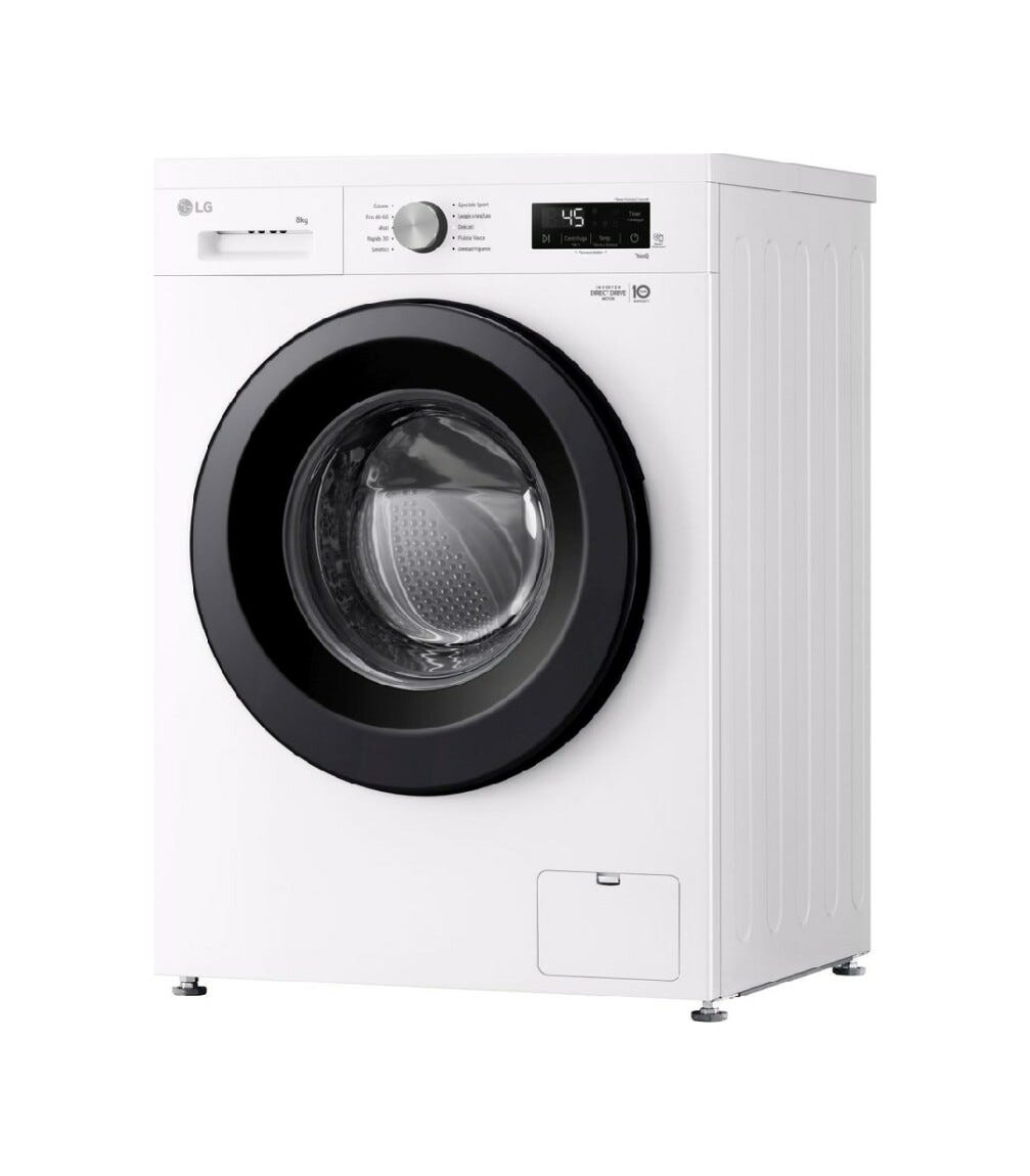 LG F4NX1008NWK Lavatrice cm. 60 - capacità 8 kg - bianco