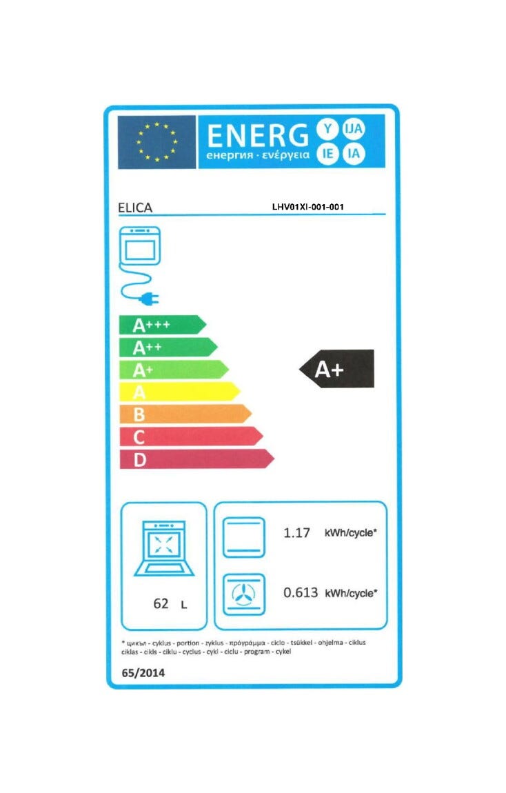 Elica LHOV COMBISTEAM BL/A/90 Piano cottura induzione cm. 90, cappa integrata + forno cm. 90 - vetro nero/alluminio