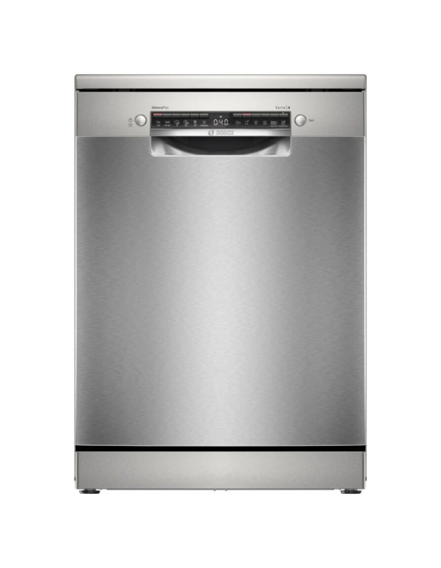 Bosch SMS4ECI27E Serie 4 Lavastoviglie a libera installazione cm. 60 - 14 coperti - inox spazzolato antimpronta