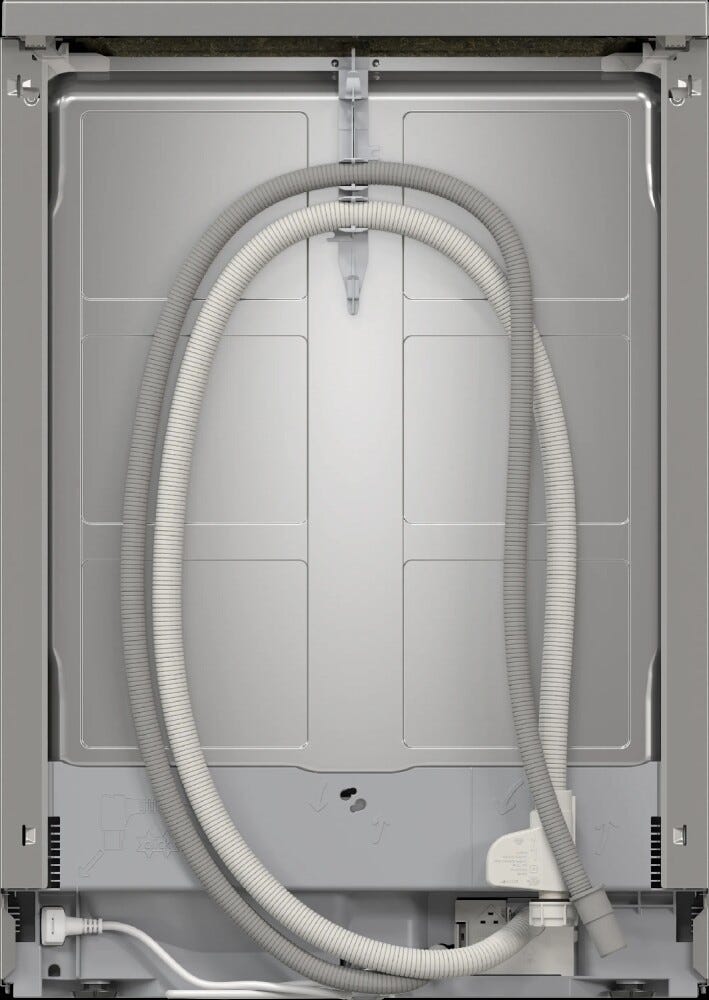 Bosch SMS4ECI27E Serie 4 Lavastoviglie a libera installazione cm. 60 - 14 coperti - inox spazzolato antimpronta