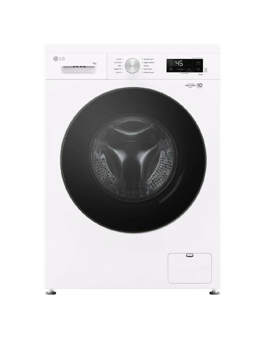LG F4NX1009NWB Lavatrice cm. 60 - capacità 9 kg - bianco