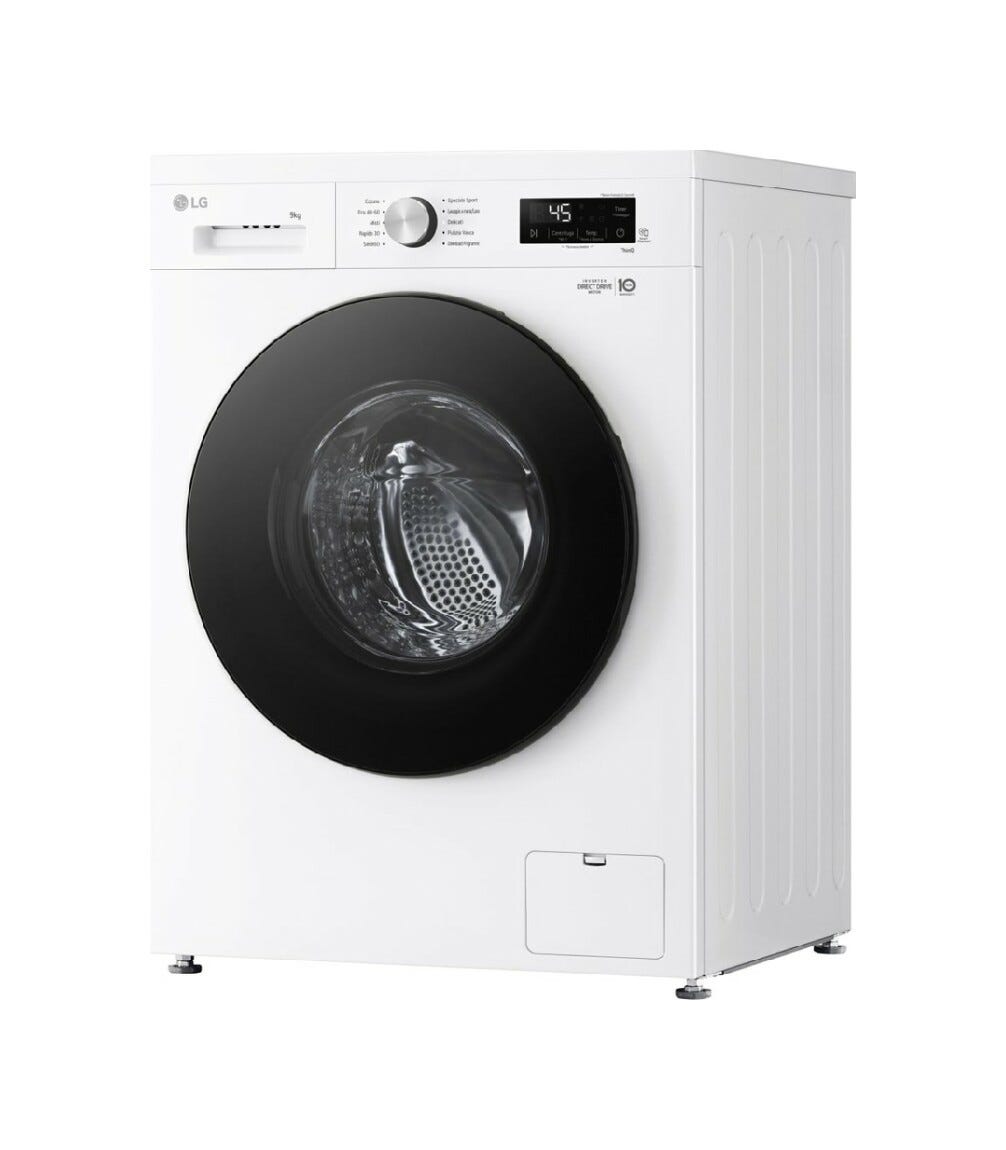 LG F4NX1009NWB Lavatrice cm. 60 - capacità 9 kg - bianco