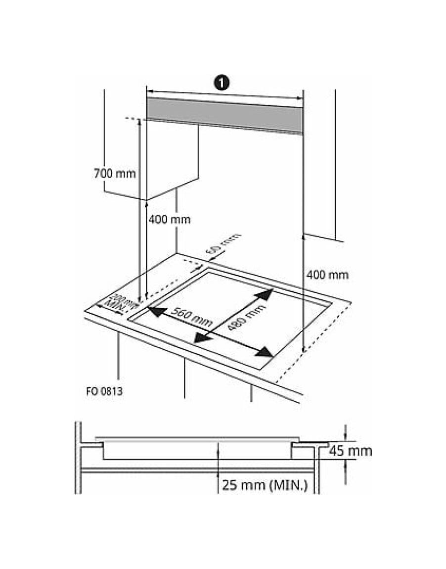 LG CBGZ2414S Piano cottura a gas cm. 60 - inox