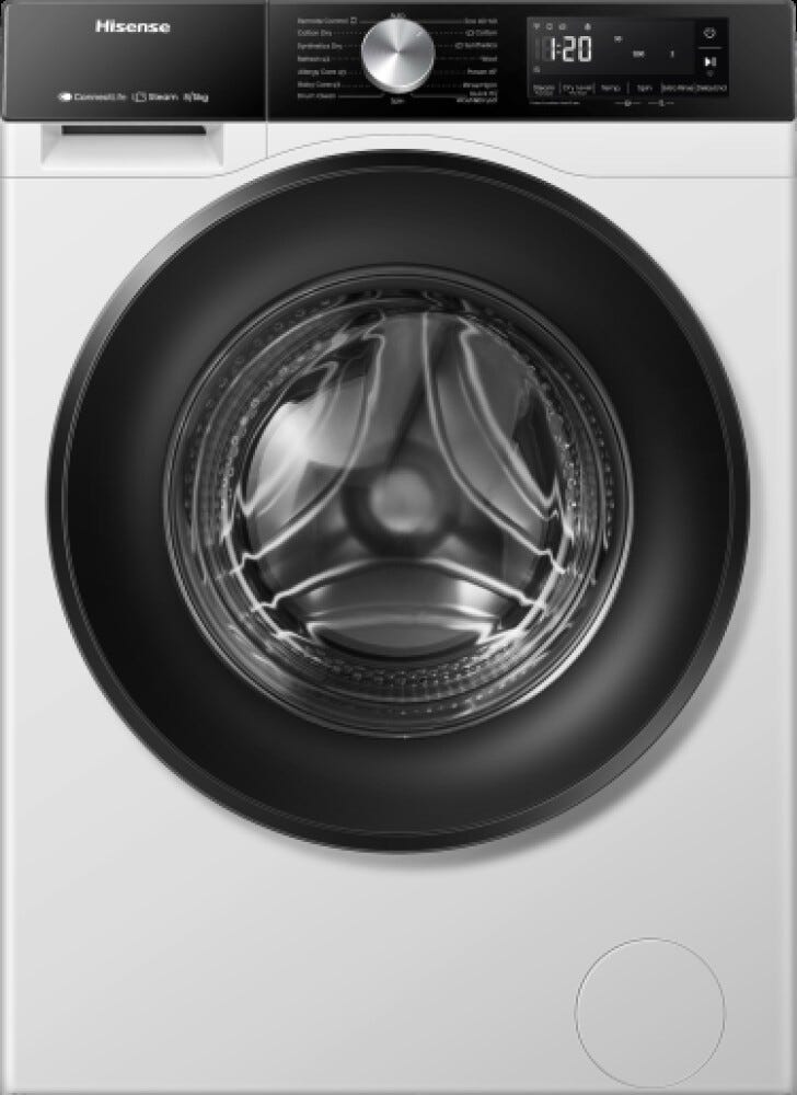 Hisense WD3S8043BW3 Lavasciuga cm. 60 - lavaggio 8 kg - asciugatura 5 kg - bianco