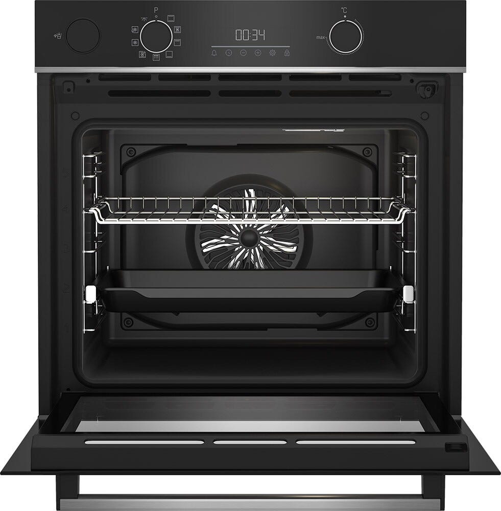 Beko BBIS13300XMPE b300 Forno elettrico termoventilato cm. 60 - inox/nero