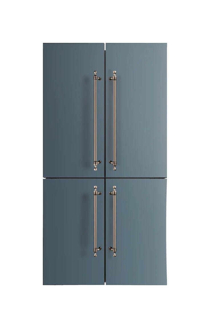ILVE R91NCD Nostalgie Frigorifero con congelatore 4 porte cm. 9, lt. 539