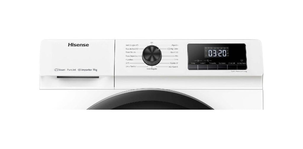 Hisense WDQE8014EVJM Lavasciuga cm.60 - lavaggio 8kg - asciugatura 5kg - bianco