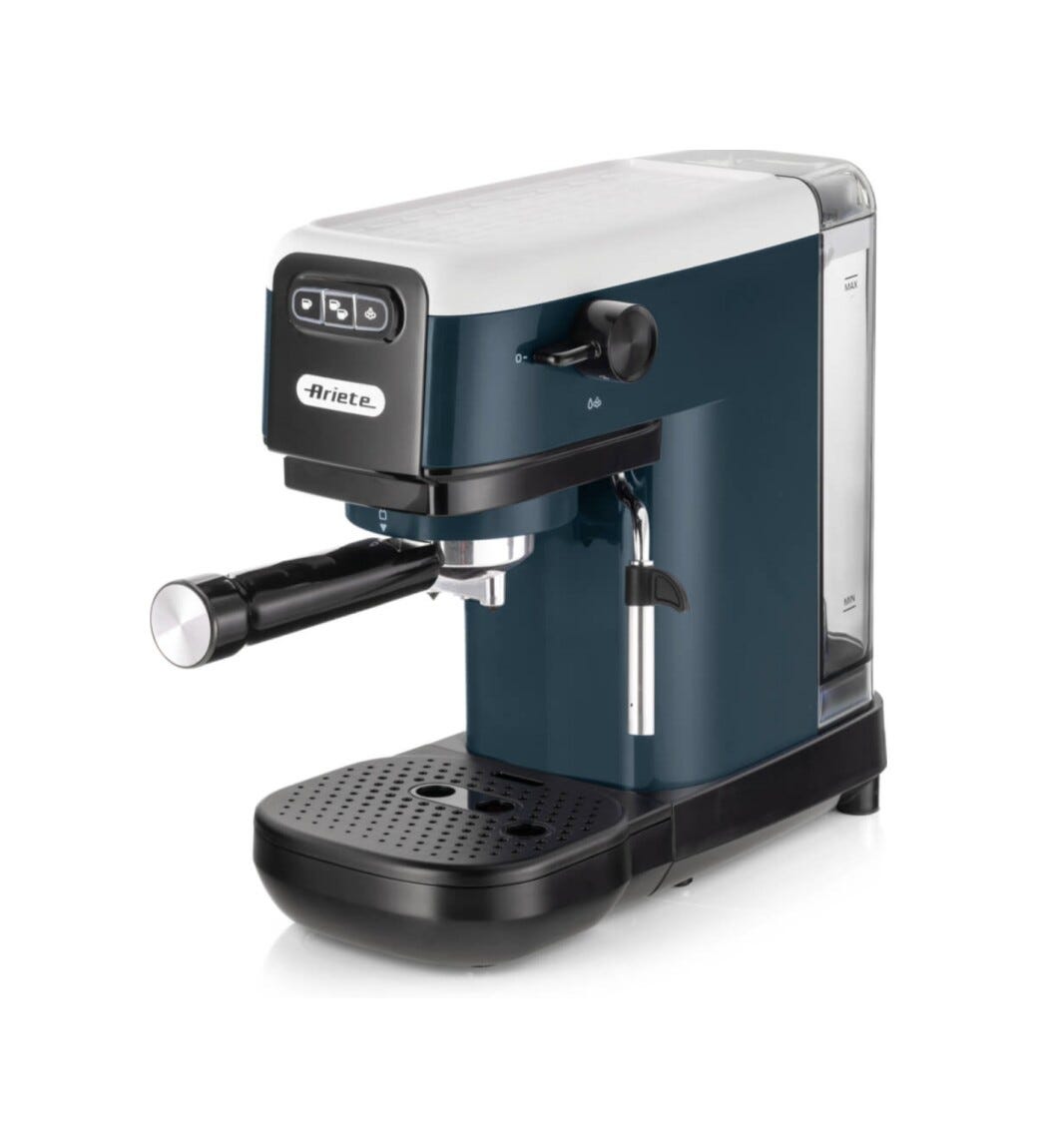 Ariete 1399/11 Macchina per caffè espresso - bianco/blu
