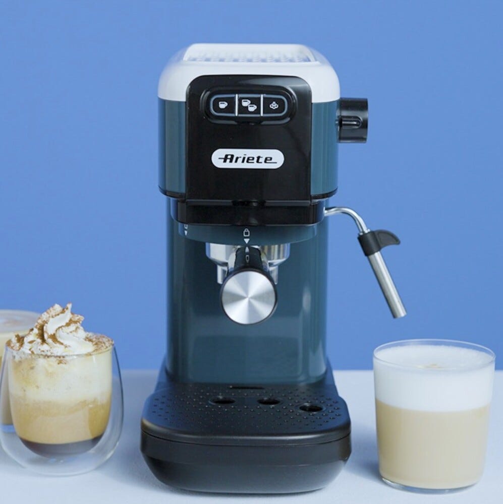 Ariete 1399/11 Macchina per caffè espresso - bianco/blu