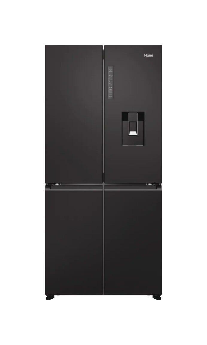 Haier HCR7818DWPT Cube 83 Serie 7 Frigorifero con congelatore side by side - cm. 83 h 182 - lt. 467 - nero ardesia