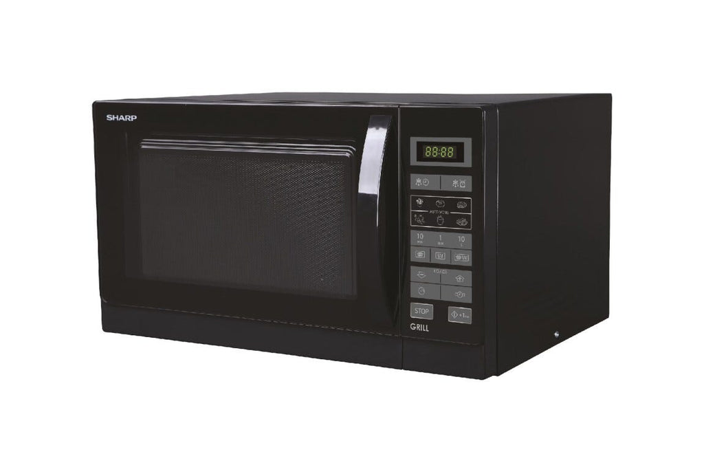 Sharp R742BKW Forno microonde con grill cm. 51 - nero
