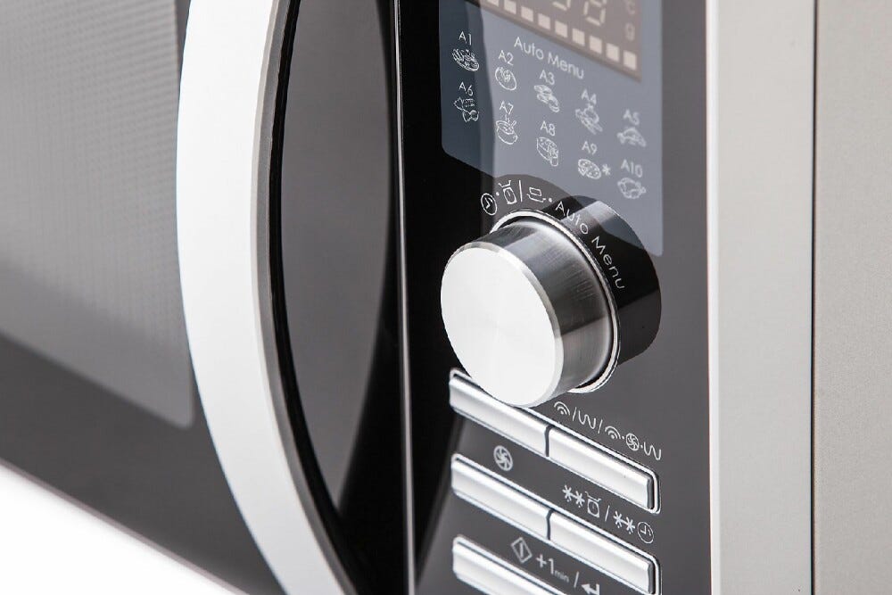 Sharp R843INW Forno microonde cm. 51 - inox/nero