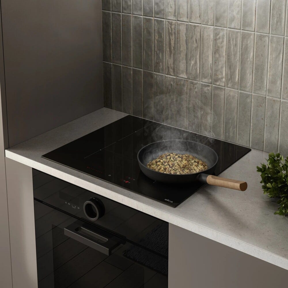 Elica RATIO 604 BL Piano cottura a induzione cm. 60, vetro nero