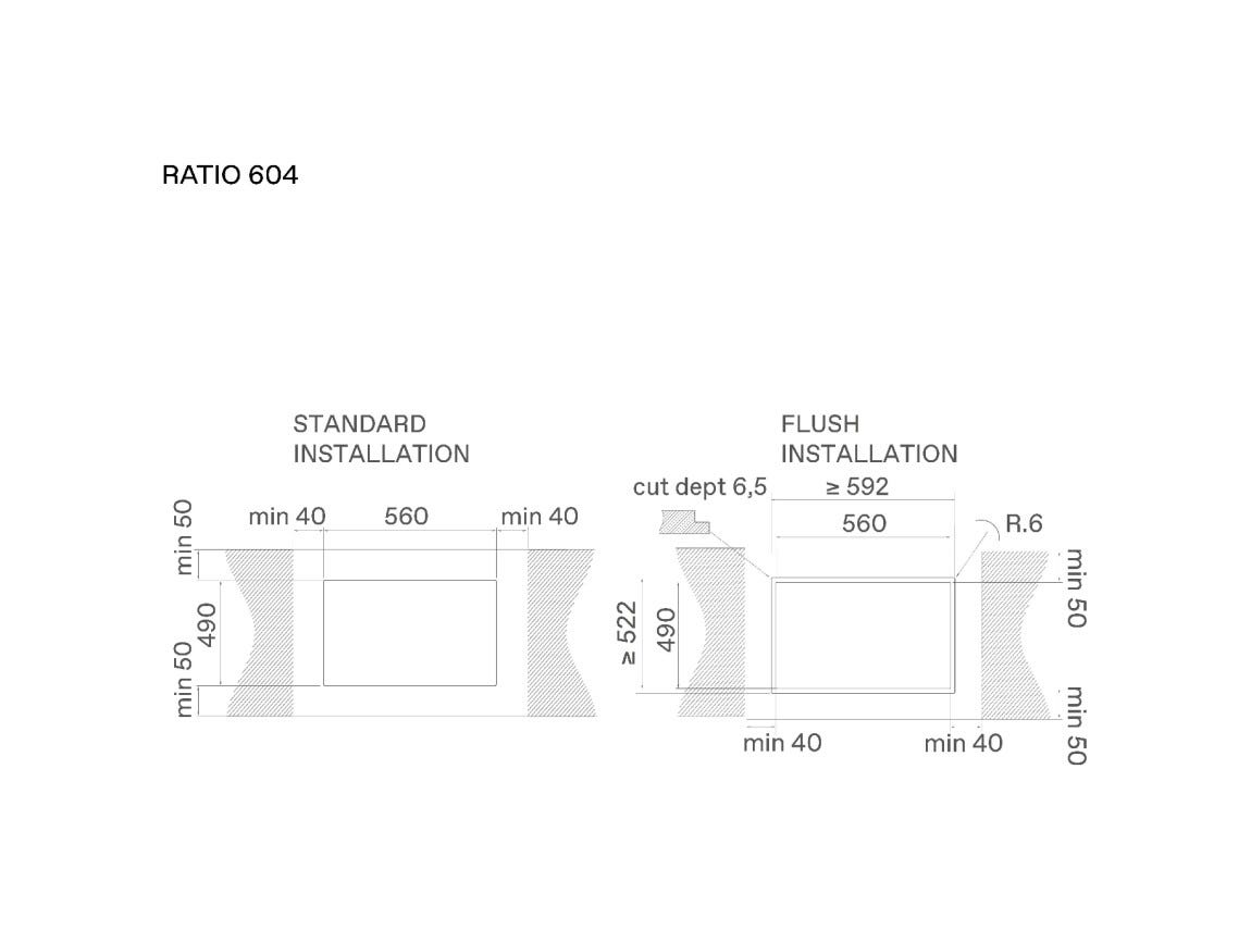 Elica RATIO 604 BL Piano cottura a induzione cm. 60, vetro nero