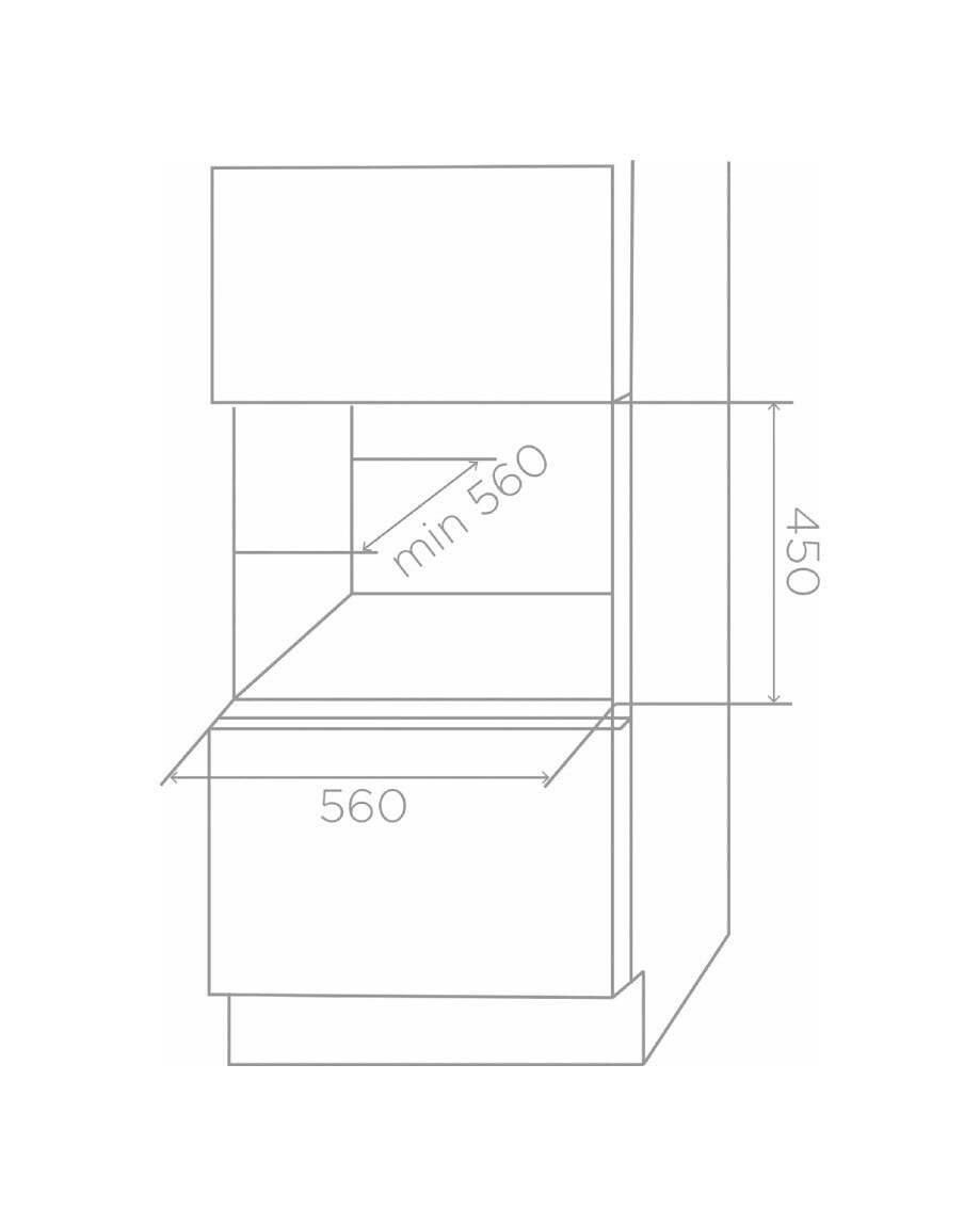Elica VERITAS BI24 BL Cantina vini da incasso cm. 60 h. 45, 24 bottiglie, vetro nero