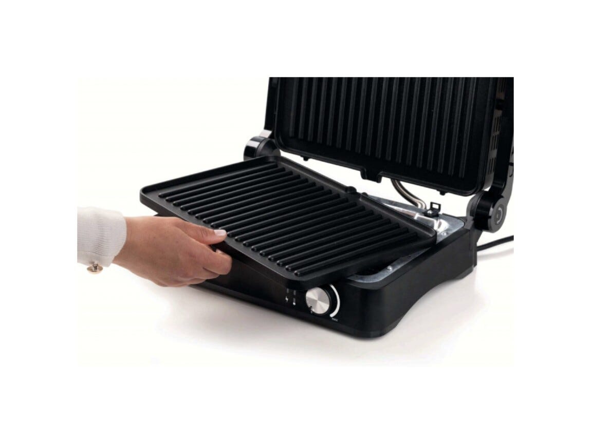 Ariete 1934/00 MetalGrill 3in1 Griglia elettrica - inox/nero