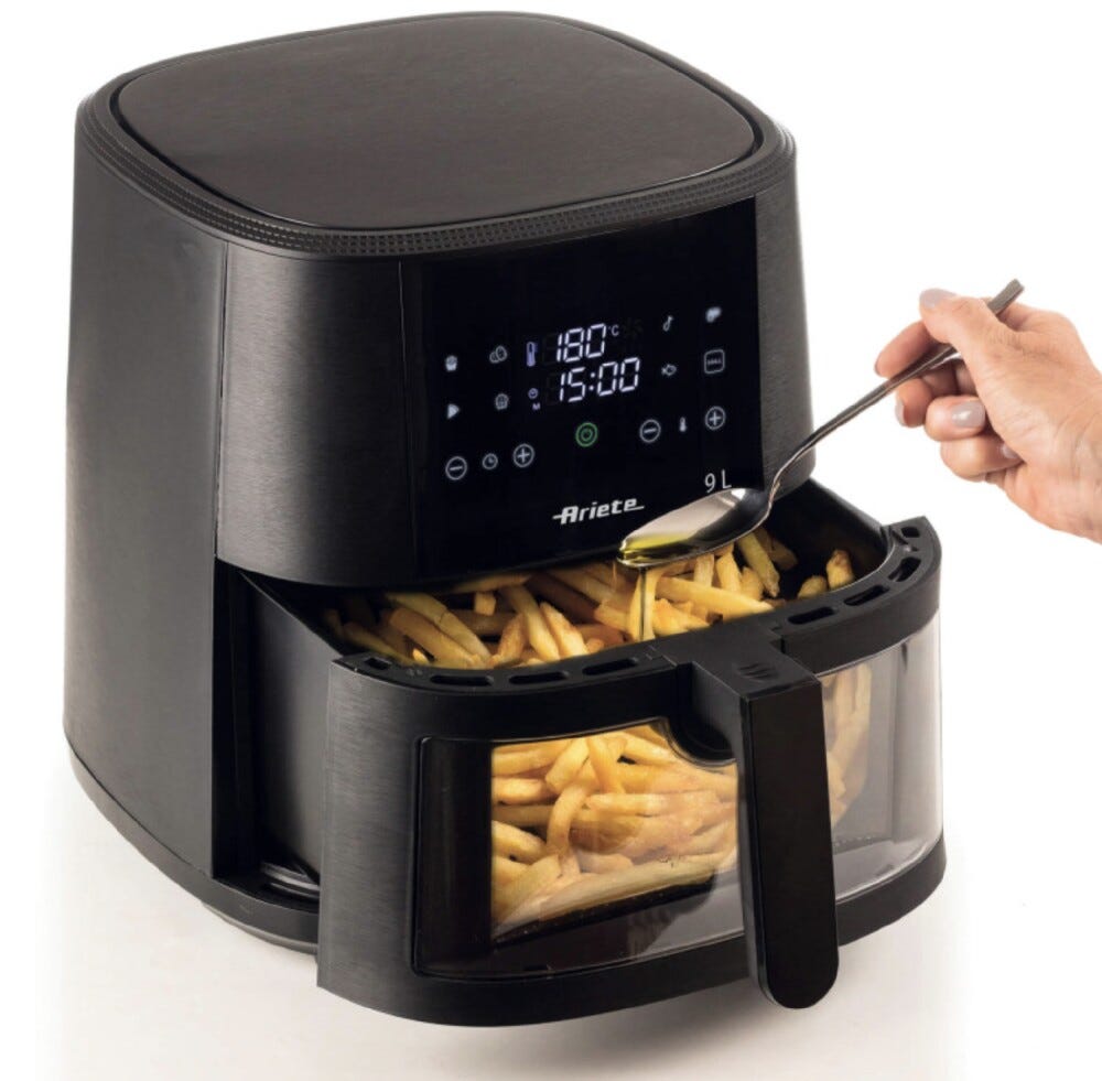Ariete 4630/00 Friggitrice ad aria - 9 lt - nero