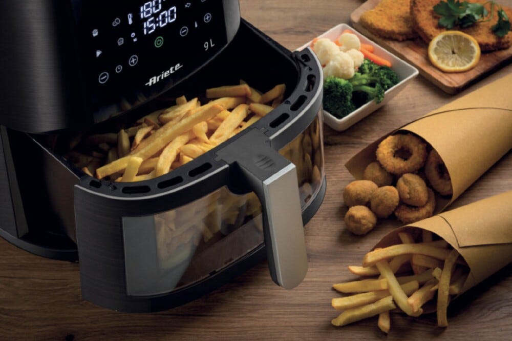 Ariete 4630/00 Friggitrice ad aria - 9 lt - nero