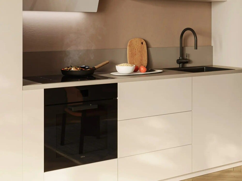 Elica VIRTUS MULTI 60 TFT PYRO BL Forno multifunzione pirolitico cm. 60, vetro nero