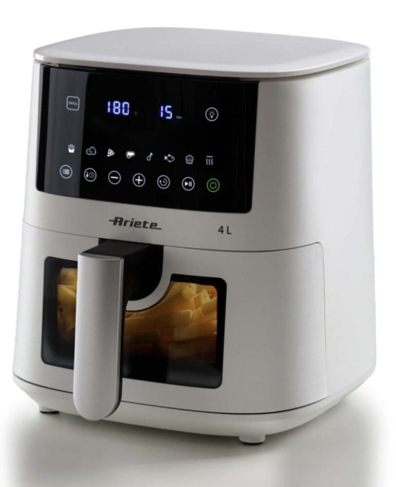 Ariete 4633/03 Friggitrice ad aria - 4 lt - bianco