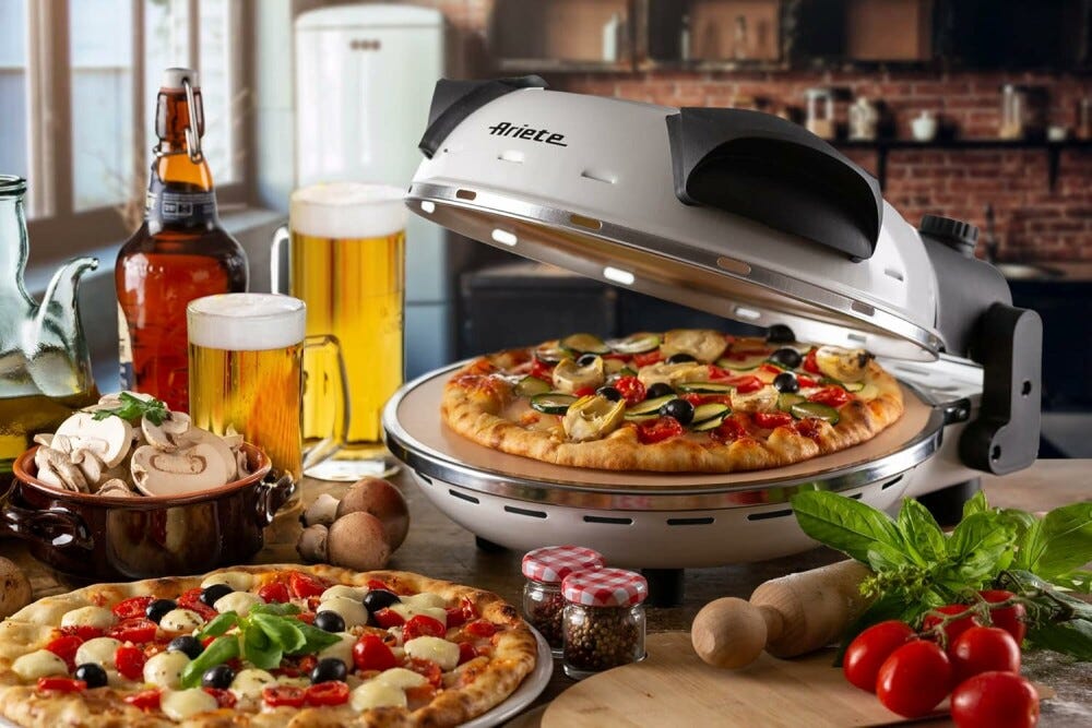 Ariete 0918/00 Fornetto elettrico per pizza cm. 30 - bianco