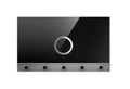 Elica NIKOLATESLA UNPLUGGED EVO IX/A/90 Evo collection Piano cottura induzione cm. 90, cappa integrata, vetro nero/inox