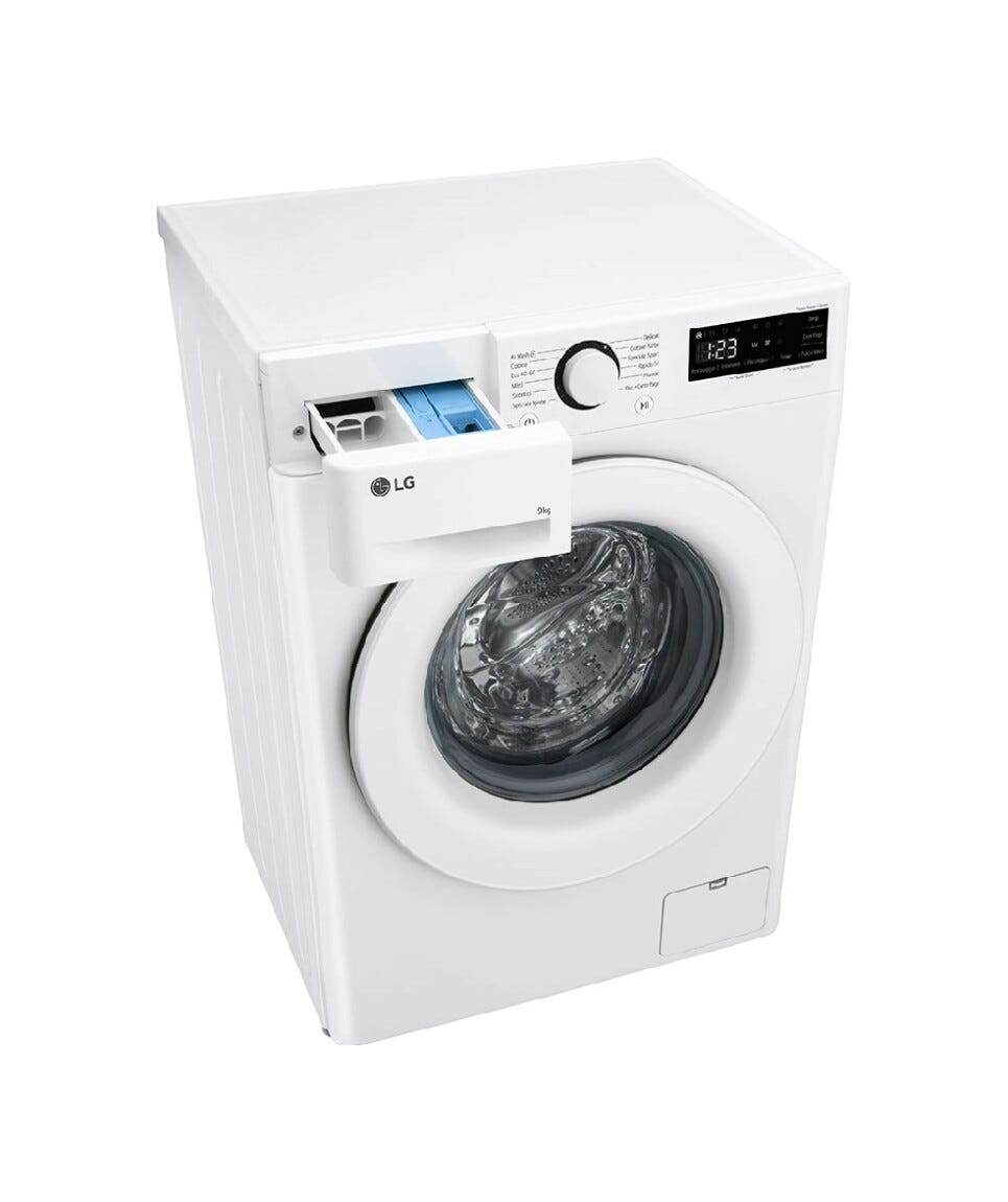 LG F2R3S09AIDD Serie R3 Lavatrice cm. 60 - capacità 9 kg - bianco