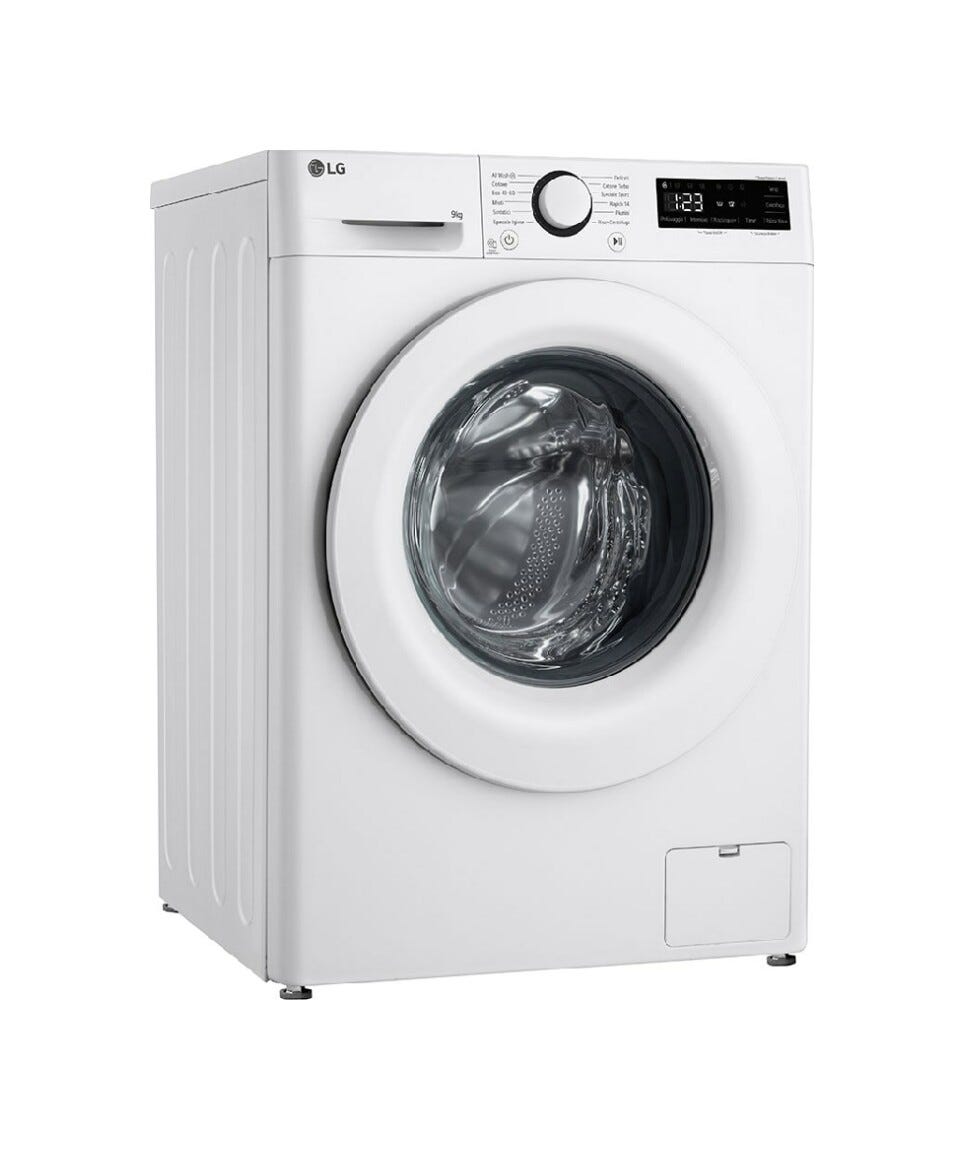 LG F2R3S09AIDD Serie R3 Lavatrice cm. 60 - capacità 9 kg - bianco
