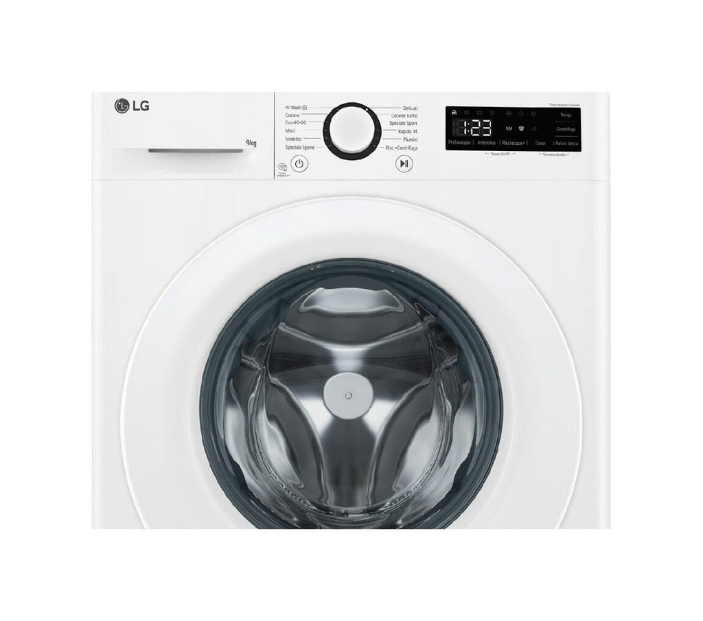 LG F2R3S09AIDD Serie R3 Lavatrice cm. 60 - capacità 9 kg - bianco