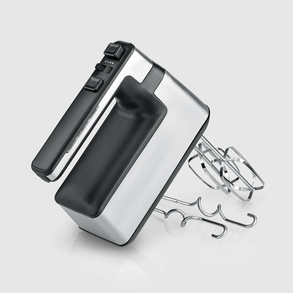 Severin HM 3843 Sbattitore - argento / nero