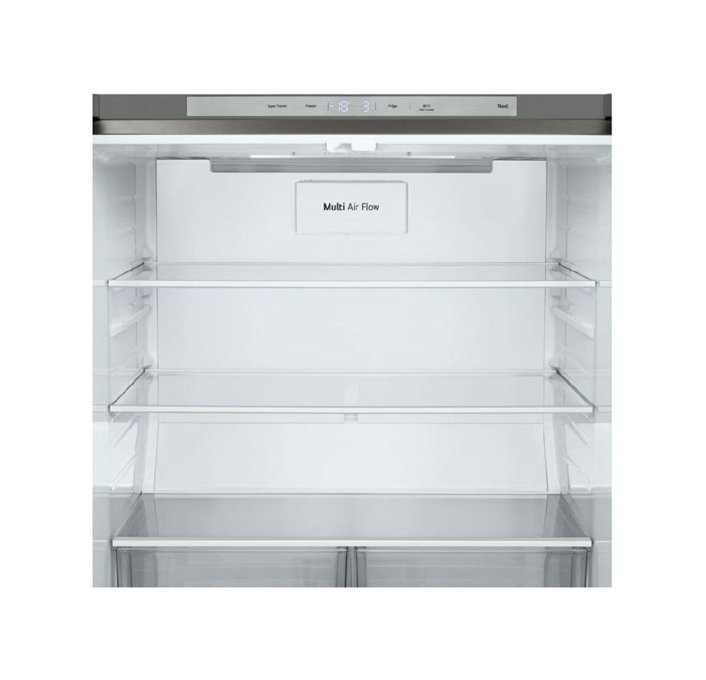 LG GMB860PYDE Frigorifero con congelatore 4 porte - cm. 84 h. 179 - lt. 530 - argento