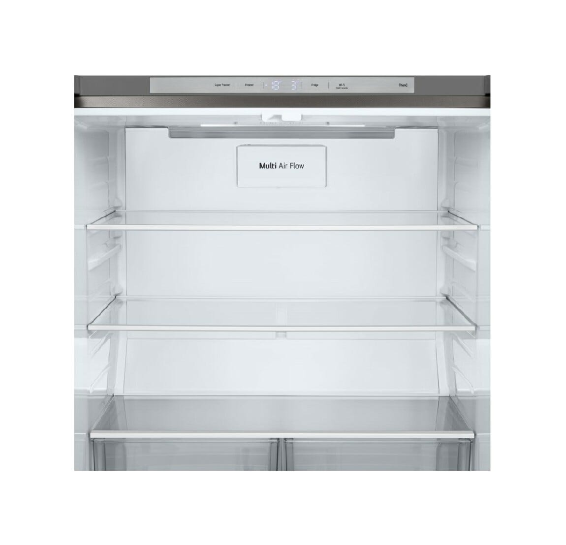 LG GMB860PYDE Frigorifero con congelatore 4 porte - cm. 84 h. 179 - lt. 530 - argento