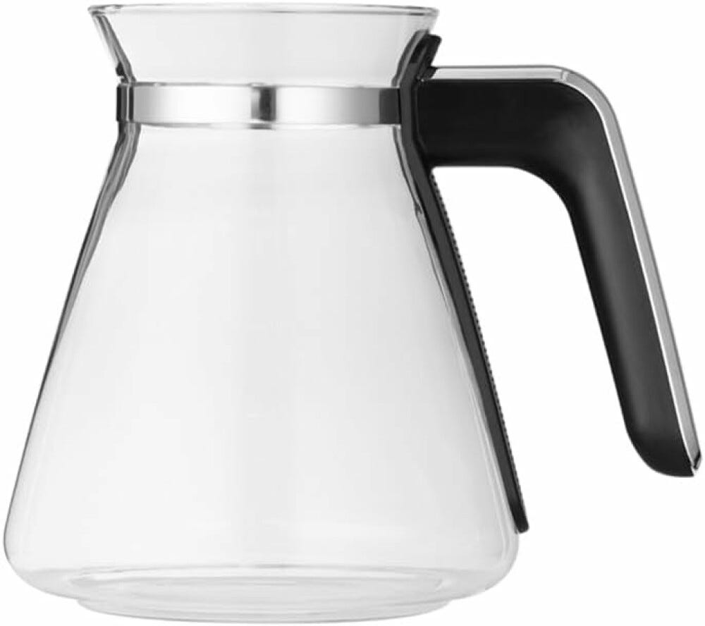 Russell Hobbs Attentiv Coffee Station Macchina per caffè con caraffa in vetro - inox