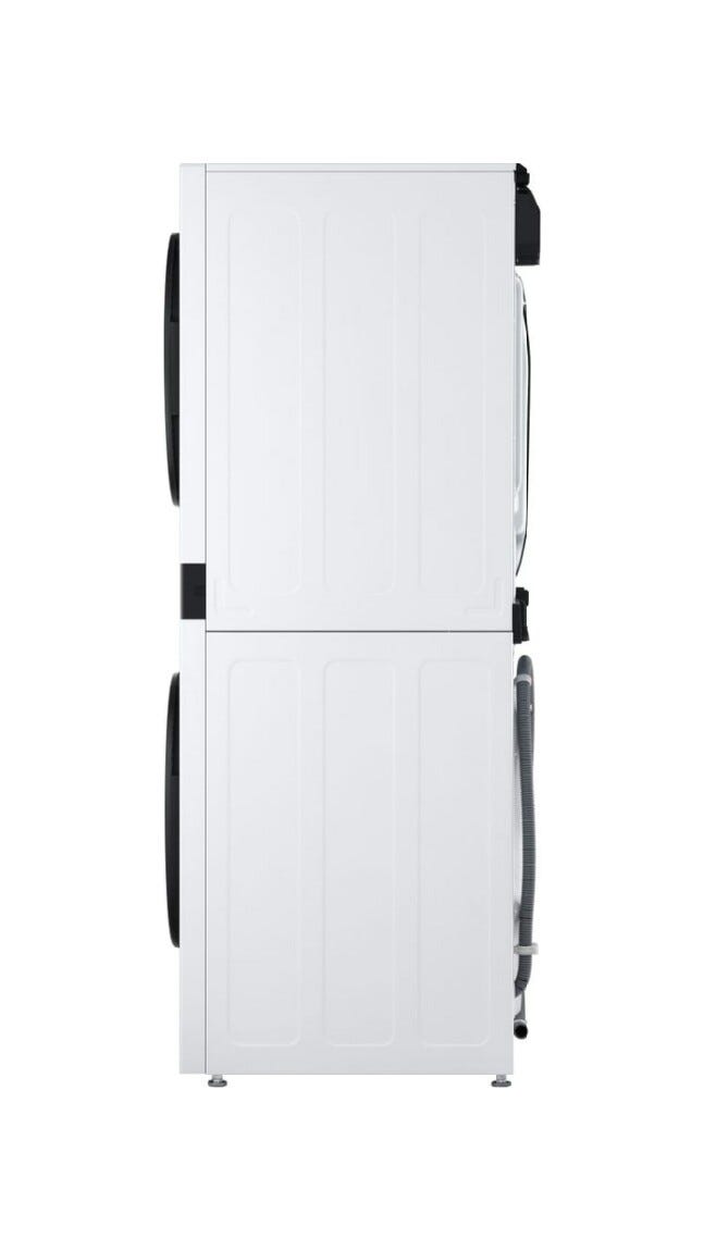 LG WT1210WWF TurboWash360 Colonna bucato cm. 60 - lavaggio 12 kg - asciugatura 10 kg - bianco