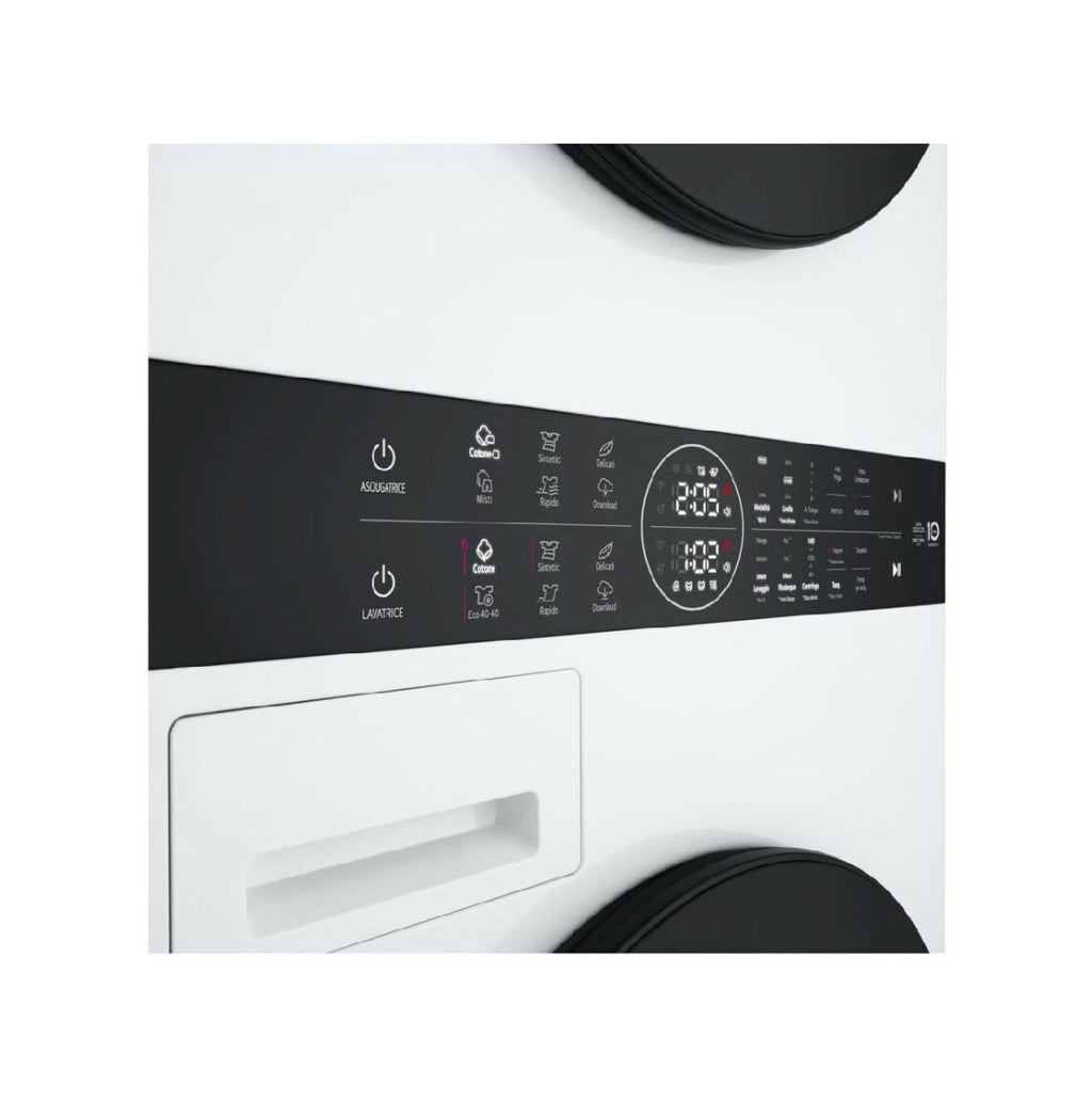 LG WT1210WWF TurboWash360 Colonna bucato cm. 60 - lavaggio 12 kg - asciugatura 10 kg - bianco