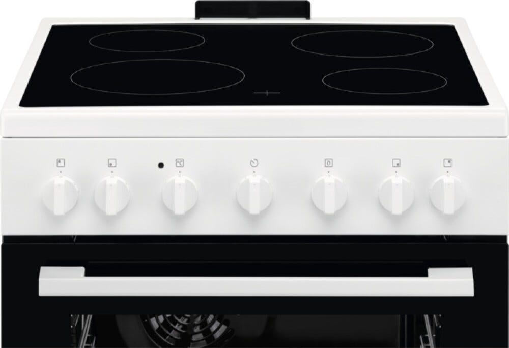 Electrolux LKR620066W Cucina da accosto cm. 60 - 4 zone elettriche - bianco