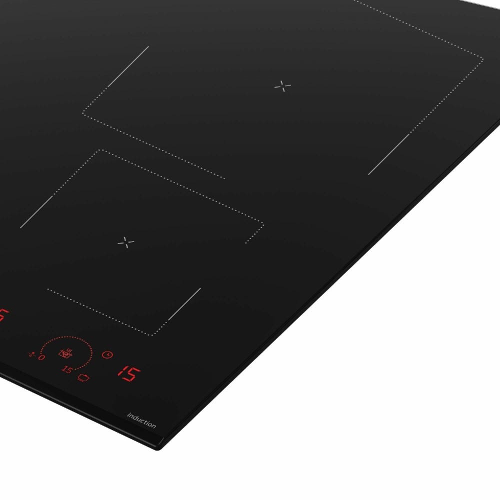 Beko HII64822QUFT bPRO 500 Piano cottura a induzione cm. 59 - vetro nero
