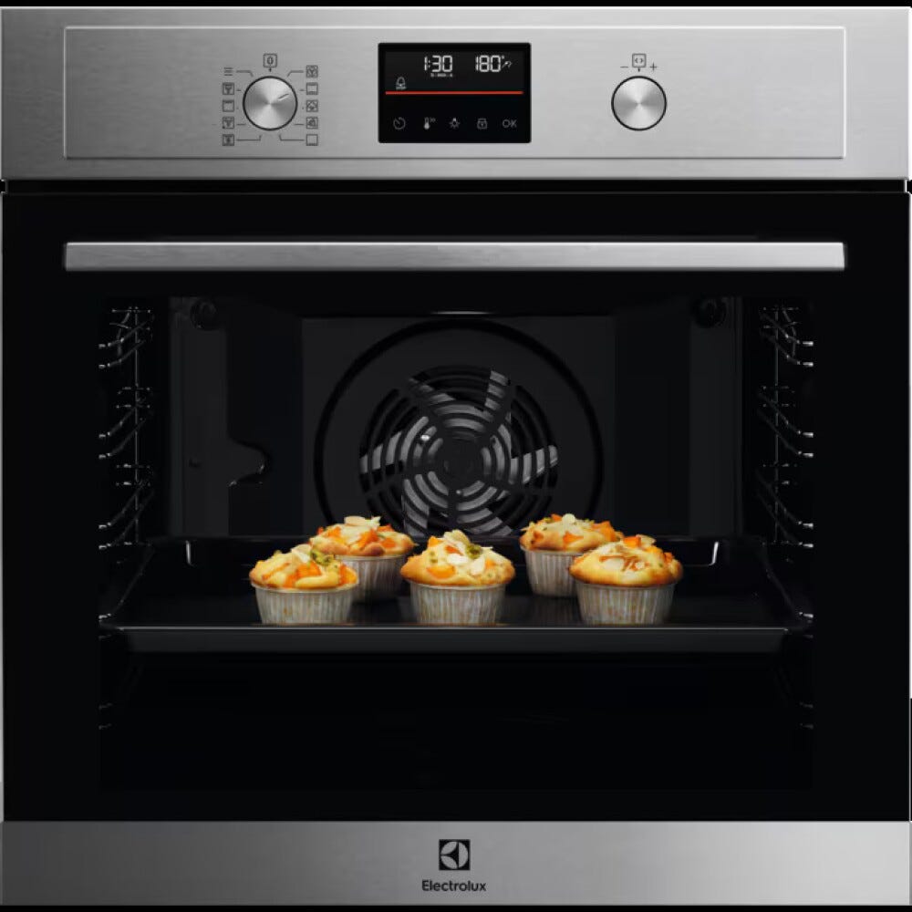 Electrolux EOD4P46TX SteamBake Serie 500 Forno elettrico pirolitico cm. 60 - inox antimpronta