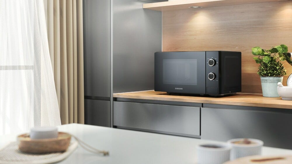 Samsung MS20A3010AH/ET Forno microonde cm. 44 - nero/bianco